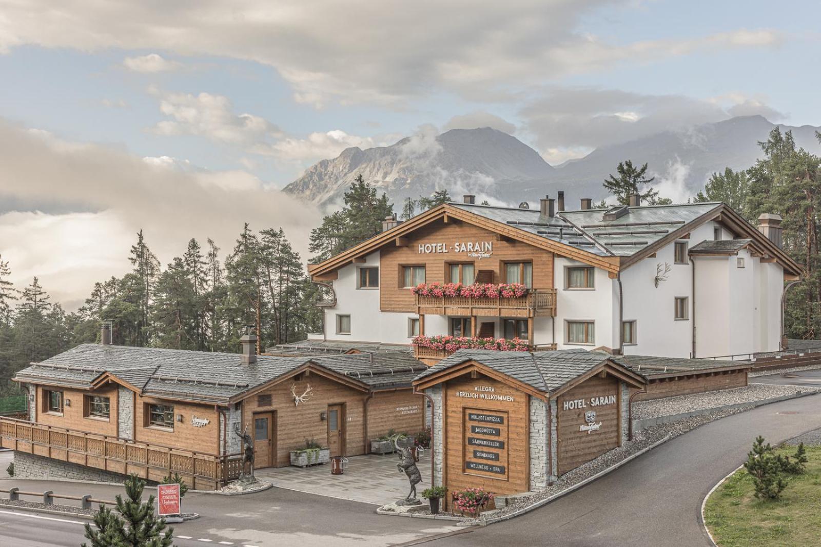 Hotel Sarain Active Mountain Resort Lenz Exterior foto